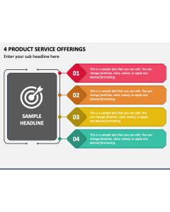 4 Product Service Offerings PPT Slide 1