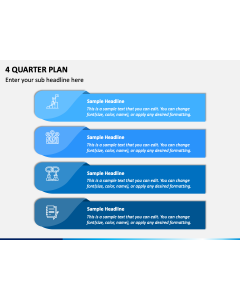 4 Quarter Plan PPT Slide 1