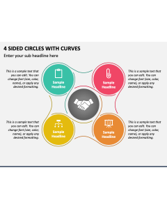 4 Sided Circles with Curves PPT Slide 1