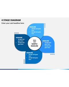 4 Stage Diagram - Free PPT Slide 1