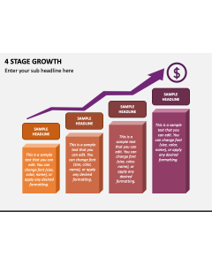 4 Stage Growth PPT Slide 1
