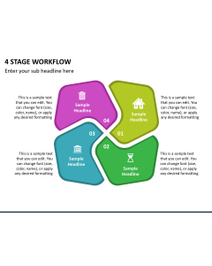 4 Stage Workflow Slide 1