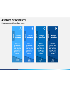 4 Stages of Diversity PPT Slide 1