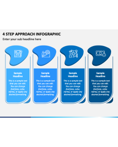 4 Step Approach Infographic PPT Slide 1