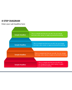 4 Step Diagram Slide 1