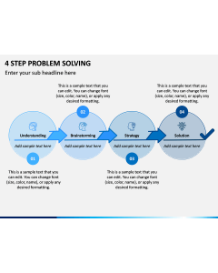 4 Step Problem Solving PPT Slide 1