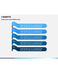 5 Benefits PPT Slide 1