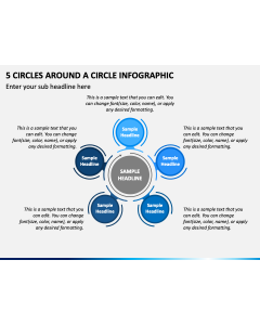 5 Circles Around A Circle Infographic PPT Slide 1