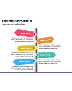 5 Directions Infographic PPT Thumbnail