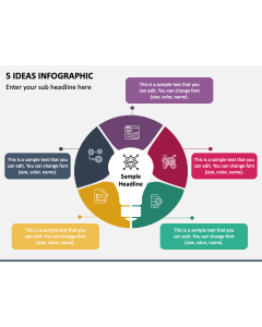 5 Ideas Infographic PPT Slide 1