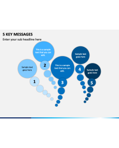 5 Key Messages PPT Slide 1