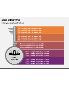 5 Key Objectives PPT Slide 1