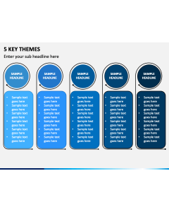 5 Key Themes PPT Slide 1