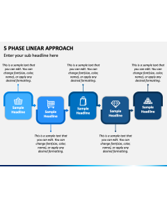 5 Phase Linear Approach PPT Slide 1