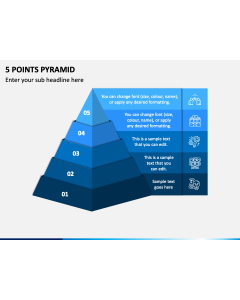 5 Points Pyramid Slide 1