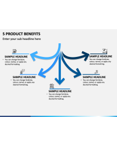 5 Product Benefits PPT Slide 1