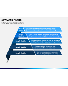 5 Pyramid Phases PPT Slide 1