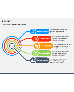 5 Topics PPT Slide 1