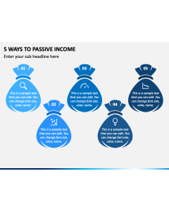 5 Ways to Passive Income PPT Slide 1