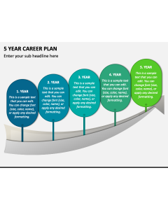5 Year Career Plan PPT Slide 1