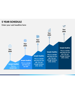 5 Year Schedule PPT Slide 1