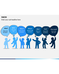 5W2H PPT Slide 1