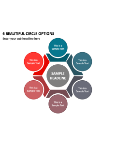 6 Beautiful Circle Options PPT Slide 2