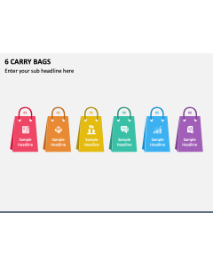 6 Carry Bags PPT Slide 2