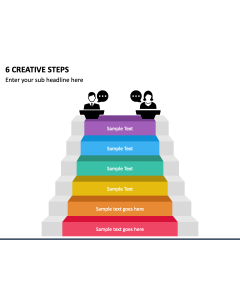 6 Creative Steps PPT Thumbnail
