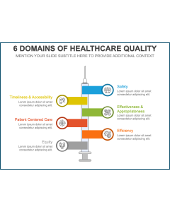 6 Domains of Healthcare Quality PPT Thumbnail