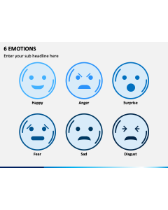 6 Emotions PPT Slide 1