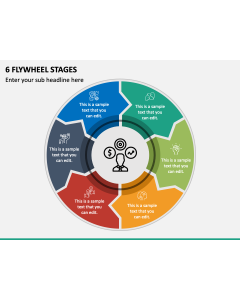 6 Flywheel Stages PPT Slide 1