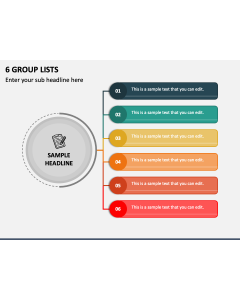 6 Group Lists PPT Slide 2