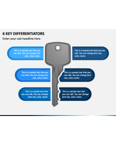 6 Key Differentiators PPT Slide 1