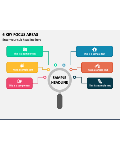 6 Key Focus Areas PPT Slide 1