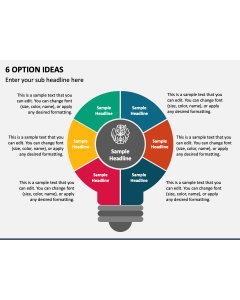 6 Option Ideas PPT Slide 1