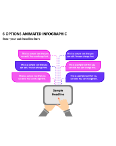 6 Options Animated Infographic PPT Thumbnail