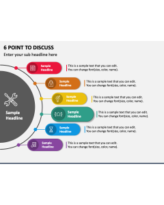 6 Point to Discuss PPT Slide 1
