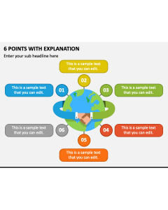 6 Points with Explanation PPT Slide 1
