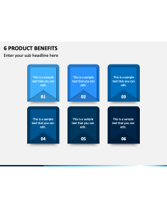 6 Product Benefits PPT Slide 1