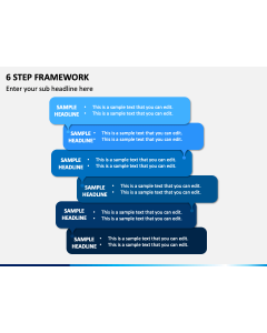 6 Step Framework PPT Slide 1