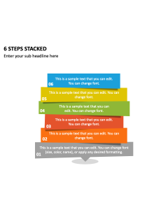 6 Steps Stacked PPT Thumbnail