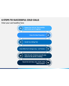 6 Steps To Successful Cold Calls PPT Slide 1