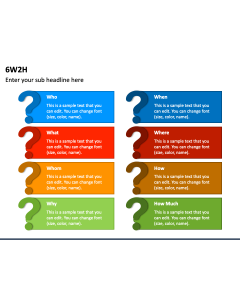 6W2H PPT Slide 1
