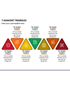 7 Adjacent Triangles PPT Slide 1