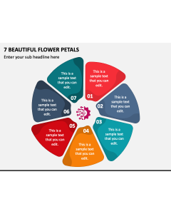 7 Beautiful Flower Petals PPT Slide 1