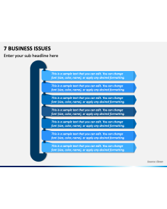 7 Business Issues PPT Slide 1