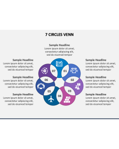7 Circles Venn PPT Slide 1