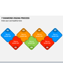 7 Diamond Zigzag Process PPT Slide 1