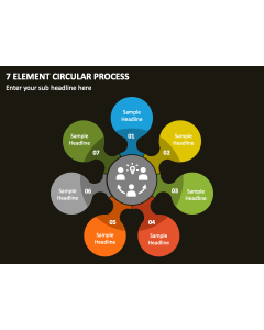 7 Element Circular Process PPT Thumbnail